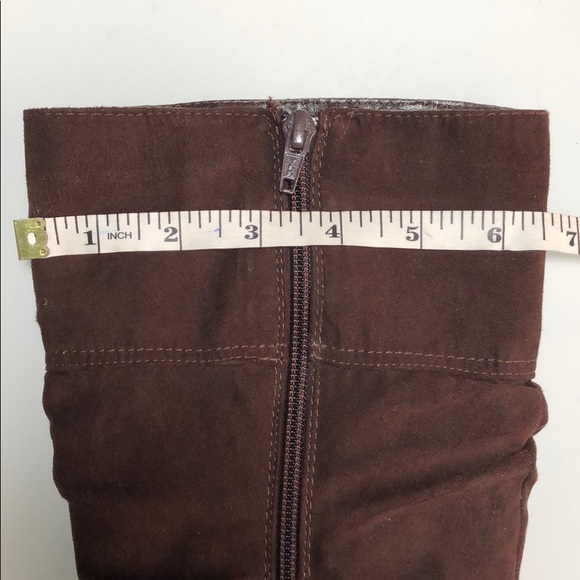 Judith Chocolate Brown Boots - Picture 6 of 8